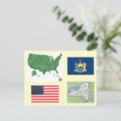 米国ニューヨーク ポストカード (スタンド正面)