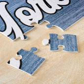 米国ニューヨーク，マンハッタン ジグソーパズル (側面)