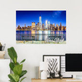 米国ニューヨーク,マンハッタン ポスター (ホームオフィス)