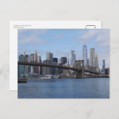 米国ニューヨーク,マンハッタン ポストカード (正面/裏面)