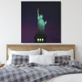 米国ニューヨーク，自由の女神6 キャンバスプリント (インサイチュ (寝室))