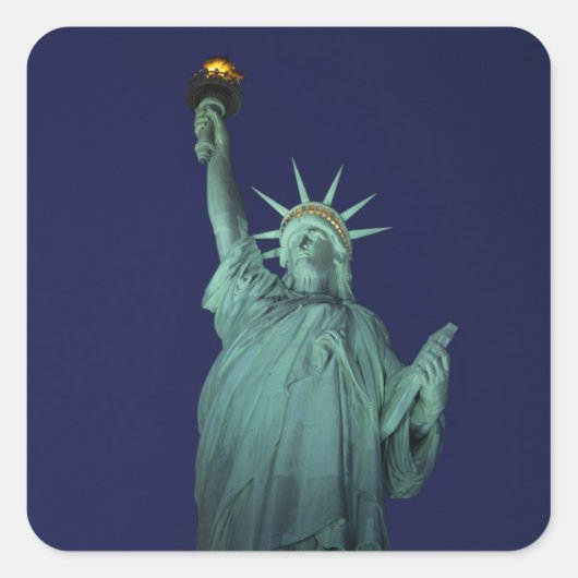 米国ニューヨーク,自由の女神6 スクエアシール (正面)