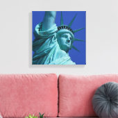 米国ニューヨーク，自由の女神7 キャンバスプリント (インサイチュ (リビング))
