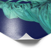 米国ニューヨーク，自由の女神8 フォトプリント            (角)