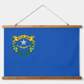 米国ネバダ州旗を持つウォールタペストリー 吊り下げ型タペストリー (正面)