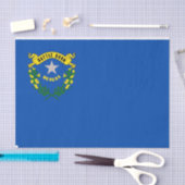 米国ネバダ州旗を持つ愛国的なティッシュペーパー 薄葉紙 (クラフト)