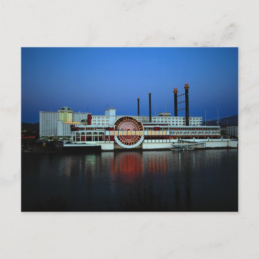 米国ネバダ州，ラフリン ポストカード (正面)