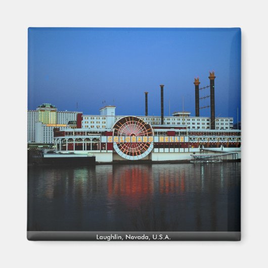 米国ネバダ州，ラフリン マグネット (正面)