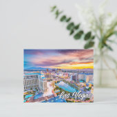 米国ネバダ，ラスベガス ポストカード (スタンド正面)