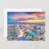 米国ネバダ，ラスベガス ポストカード (正面/裏面)
