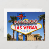 米国ネバダ，ラスベガス ポストカード (正面/裏面)