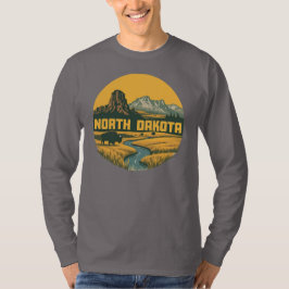 米国ノースダコタ州 Tシャツ