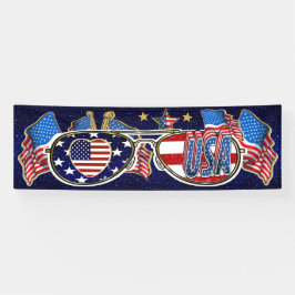 米国バナー 横断幕