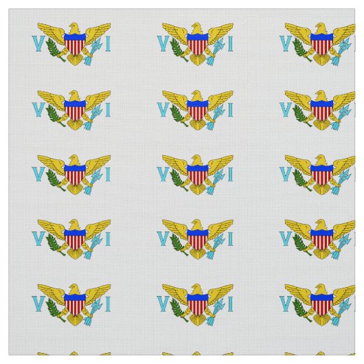 米国バージン諸島の旗 ファブリック (見本)