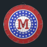 米国パトリオットカスタムモノグラムダーツボード ダーツボード<br><div class="desc">アメリインスパイアカ国の国旗の模様。必要なイニシャルに変更する。</div>