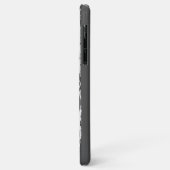 米国パトリオットボストンテリア米国国旗の犬 Case-Mate iPhoneケース (裏面/左)