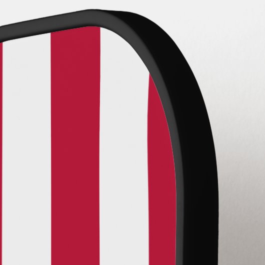 米国パーソナライズされた国旗の星とストライプ ピックルボールラケット (左詳細)