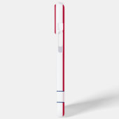 米国パーソナライズされた国旗の星とストライプ Case-Mate iPhoneケース (裏面 / 左)