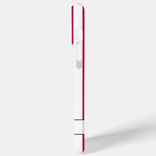 米国パーソナライズされた国旗の星とストライプ Case-Mate iPhoneケース (裏面 / 左)