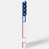 米国パーソナライズされた国旗の星とストライプ Case-Mate iPhoneケース (裏面 / 右)