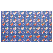 米国パーソナライズされた愛国的デザイン ファブリック (ヤード)