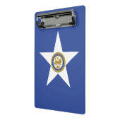 米国ヒューストン州旗を持つミニクリップボード ミニクリップボード (アングル2)