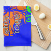 米国ヒラリーは我々が強いことを望む キッチンタオル (四つ折り)