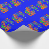 米国ヒラリーは我々が強いことを望む ラッピングペーパー (角)