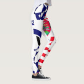 米国ヒラリー大統領と我々は共に強い レギンス (右)