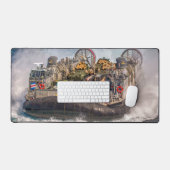 米国ビーチアサルト – LCAC デスクマット (キーボード&マウス)