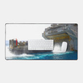 米国ビーチアサルト – LCAC デスクマット (キーボード&マウス)