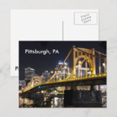 米国ピッツバーグ州(PA) ポストカード (正面/裏面)