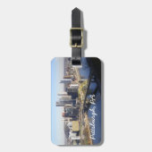 米国ピッツバーグ州(PA) ラゲッジタグ (正面縦)