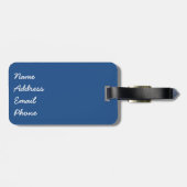 米国ピッツバーグ州(PA) ラゲッジタグ (裏面横)