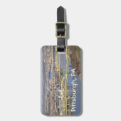 米国ピッツバーグ州(PA) ラゲッジタグ (正面縦)