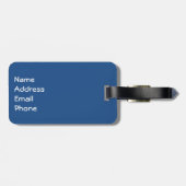 米国ピッツバーグ州(PA) ラゲッジタグ (裏面横)