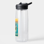 米国ピッツバーグ州(PA) | 鳥瞰図 ウォーターボトル (左面)