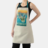 米国ピッツバーグ州(PA) | 鳥瞰図 エプロン (インサイチュ)