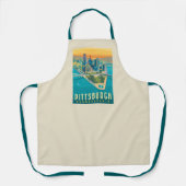 米国ピッツバーグ州(PA) | 鳥瞰図 エプロン (正面)