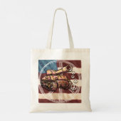 米国ピースタンク トートバッグ (裏面)