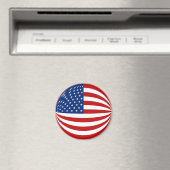 米国フィッシュアイ国旗の磁石 マグネット (インサイチュ (食洗機))