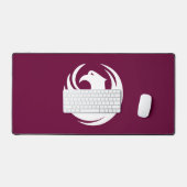 米国フェニックス州旗を持つデスクマット デスクマット (キーボード&マウス)