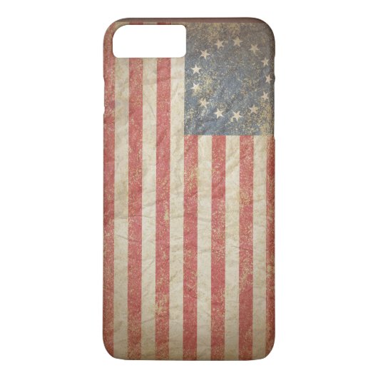 米国フラグ1776 Case-Mate iPhoneケース (裏面)