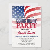 米国フラモダング愛国軍隊行きの遠くにパーティー 招待状 (正面)