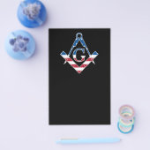 米国フリーマソニック記号 チラシ (シングル)