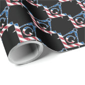 米国フリーマソニック記号 ラッピングペーパー (ロールコーナー)