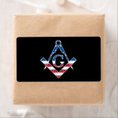 米国フリーマソニック記号 ラベル (インサイチュ)