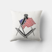 米国フリーメーソン記号 クッション (裏面)