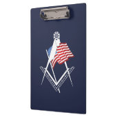 米国フリーメーソン記号 クリップボード (左)