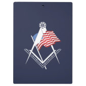 米国フリーメーソン記号 クリップボード (裏面)